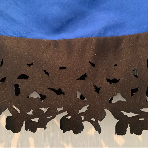 ⭐️ Sarah Stevenson x Target Blue Lace Hem Dress - Picture 5 of 6